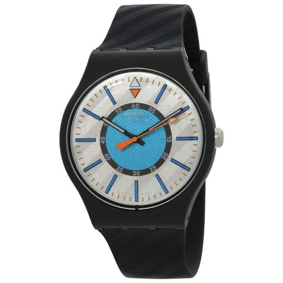 NWT Swatch Fashion Men's Quartz Plastic Authentic Watch - Picture 1 of 3